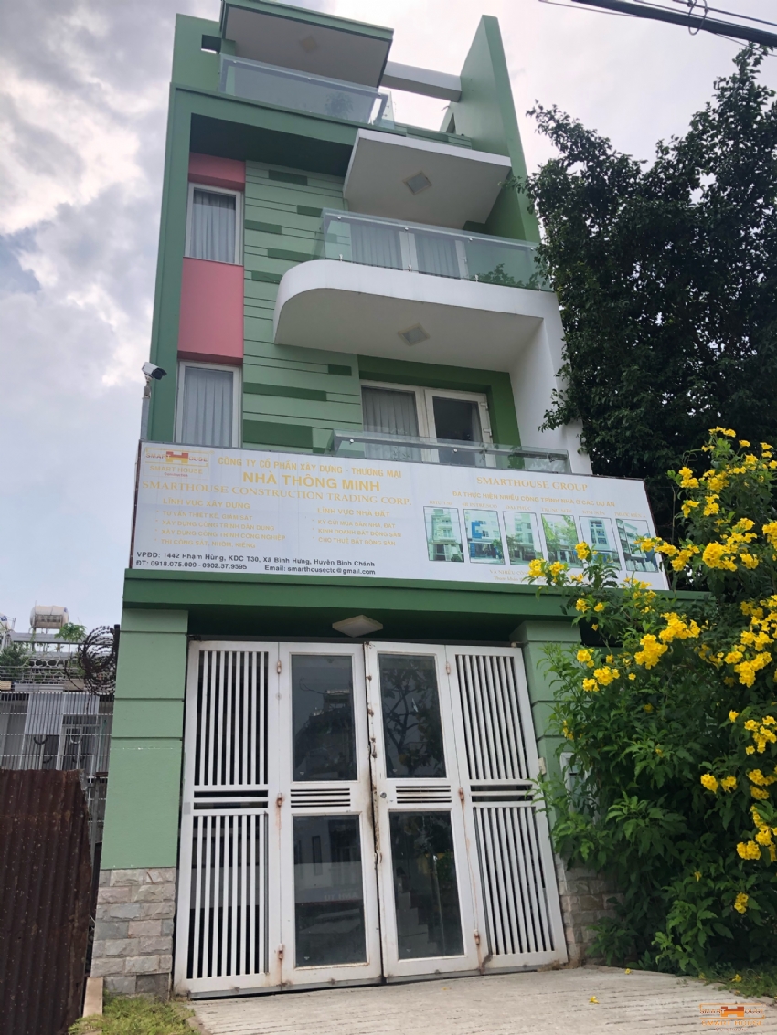 Smart House - Trụ sở tại 1442 Phạm Hùng, xã Bình Hưng, H. Bình Chánh, Tp. HCM