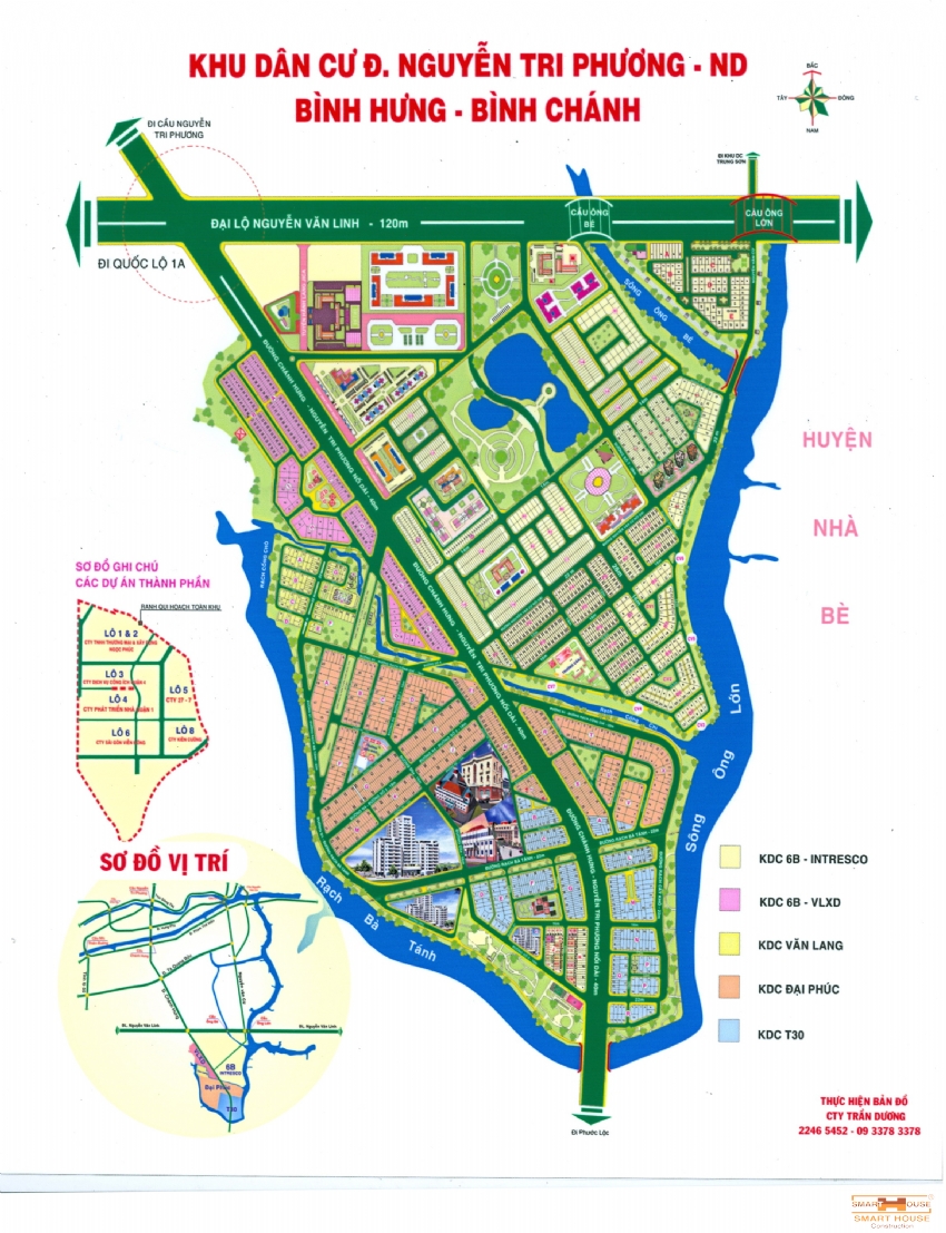 DỰ AN 6B: INTRESCO, T30, ĐẠI PHÚC